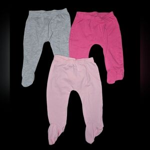 Baby Basics 3-6 mo Long Pants for Girls
